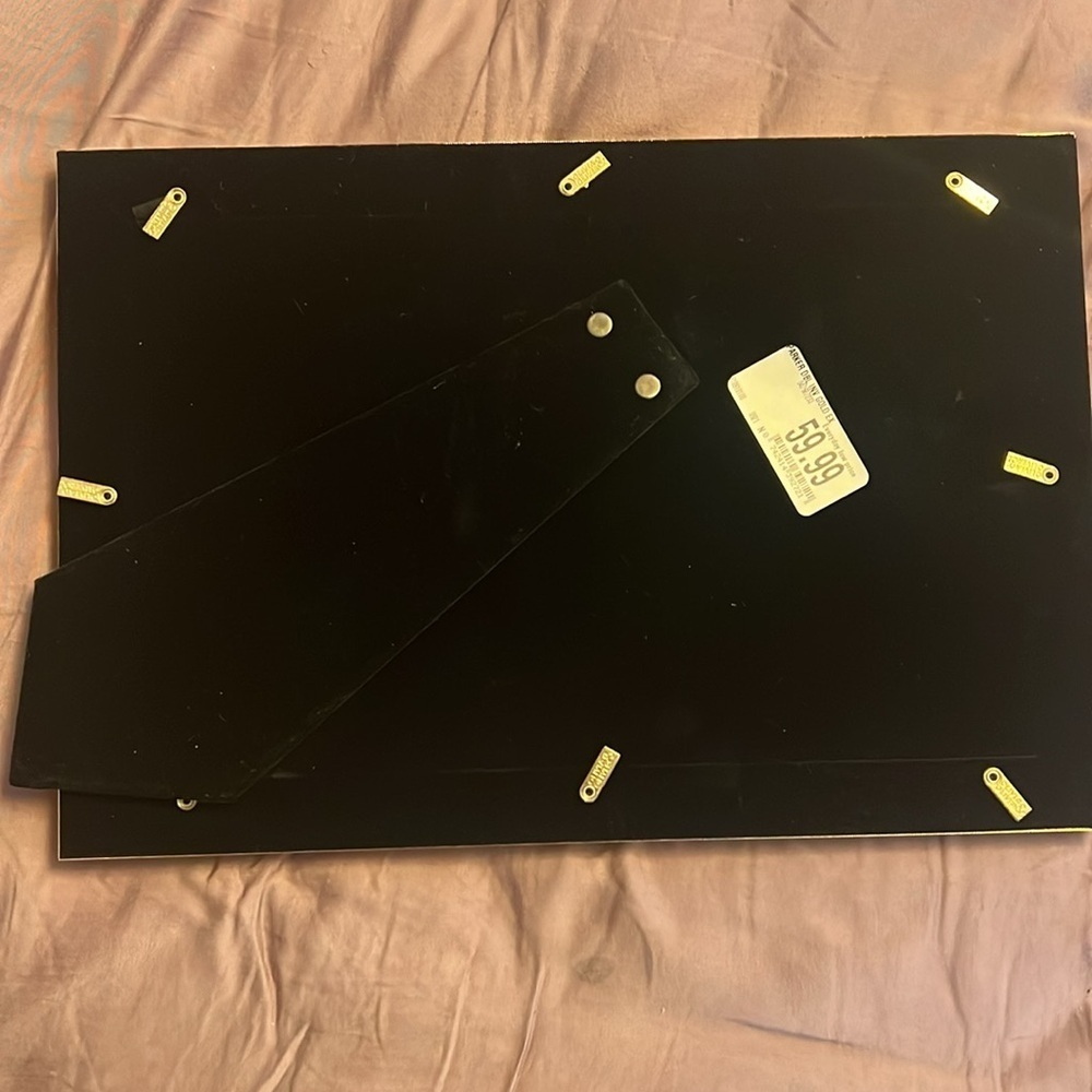 Gold Double Photo Frame - Picture 2 of 3